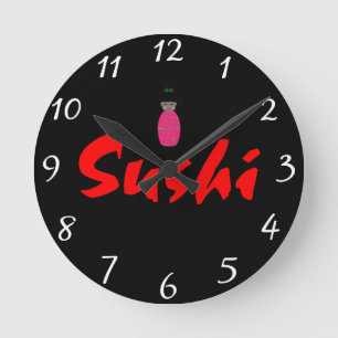 Reloj Redondo Mediano Sushi