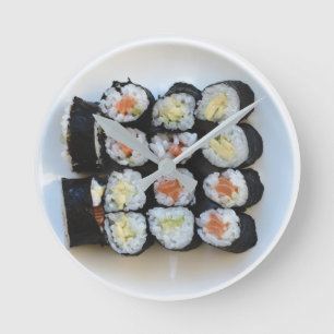 Reloj Redondo Mediano Sushi wall clock