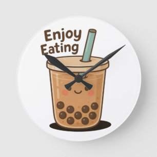 Reloj Redondo Mediano Sweet Pearl Charm