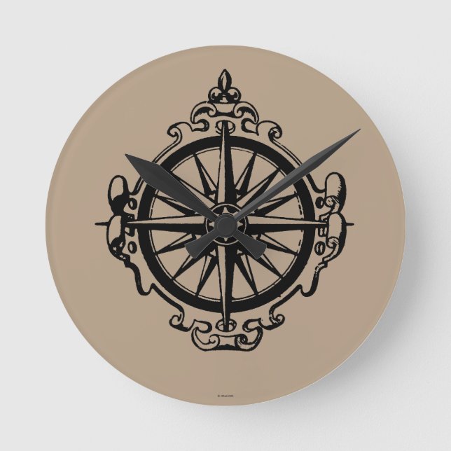 Reloj Redondo Mediano Symbol: Compass (Anverso)