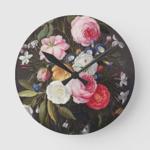 Reloj Redondo Mediano T32512 Vida de las flores en una bolsa, 1661 (ver