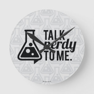 Reloj Redondo Mediano Talk Nerdy