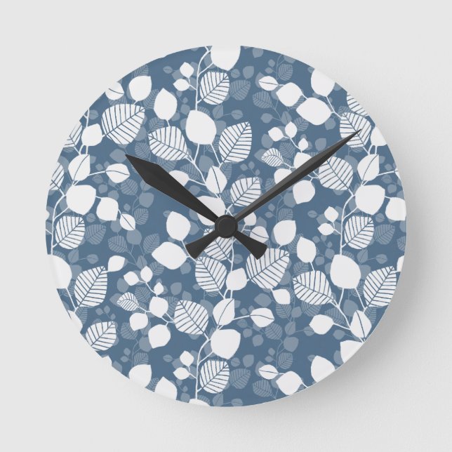 Reloj Redondo Mediano Tangled Poetic Canopy XL whisper grey silhouette (Anverso)