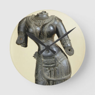 Reloj Redondo Mediano Tara, Nalanda, Bihar, Pala dynasty (stone)