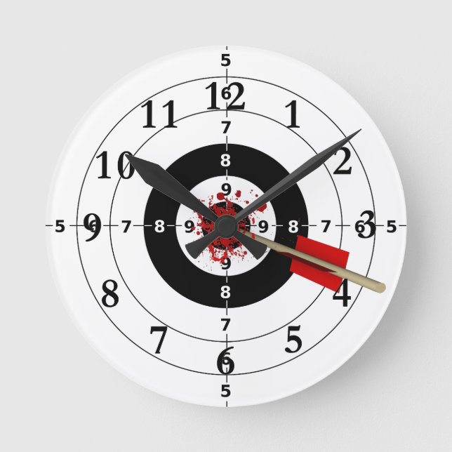 Reloj Redondo Mediano Target (Anverso)