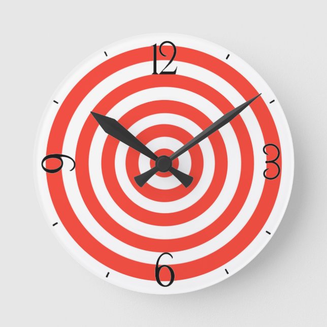Reloj Redondo Mediano Target (Anverso)