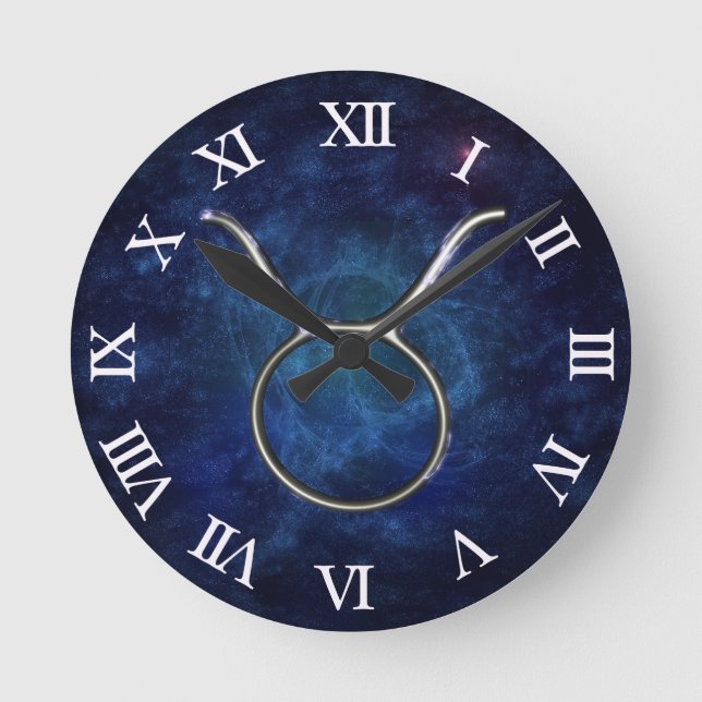 Reloj Redondo Mediano Tauro (Anverso)