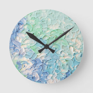 Reloj Redondo Mediano taza de café paraíso tropical