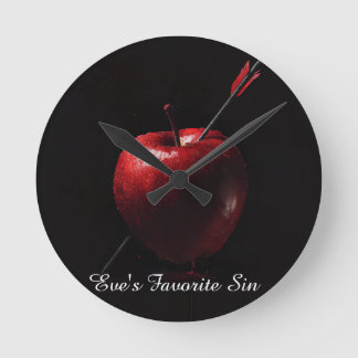 Reloj Redondo Mediano Taza del Pecado Favorito de Eva