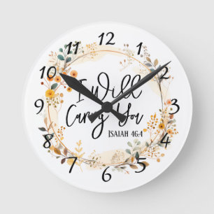 Reloj Redondo Mediano Te Llevaré