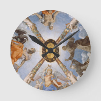 Reloj Redondo Mediano Techo de la Capilla de Arte Italiano Bronzino