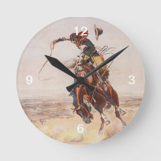 Reloj Redondo Mediano TEE Cowboy Life