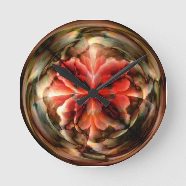 Reloj Redondo Mediano Tempest II (rojo) (Anverso)