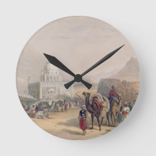 Reloj Redondo Mediano Templo de "Ahmed Shauh", rey de Afganistán, Kand