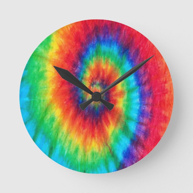 Reloj Redondo Mediano Teñido anudado (Anverso)