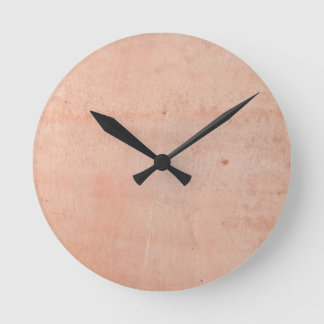 Reloj Redondo Mediano Terracota