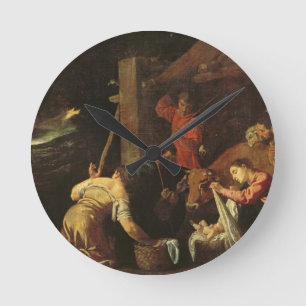 Reloj Redondo Mediano The Adoration of the Shepherds 2