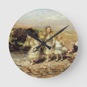 Reloj Redondo Mediano The Adventure, 1883 (oil on canvas)
