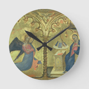 Reloj Redondo Mediano The Annunciation, detail from a polytych depicting