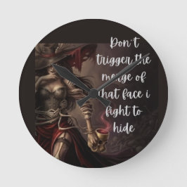 Reloj Redondo Mediano The Beast Beyond My Mask