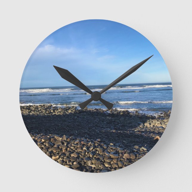Reloj Redondo Mediano The Cove at Seaside, Oregon (Anverso)