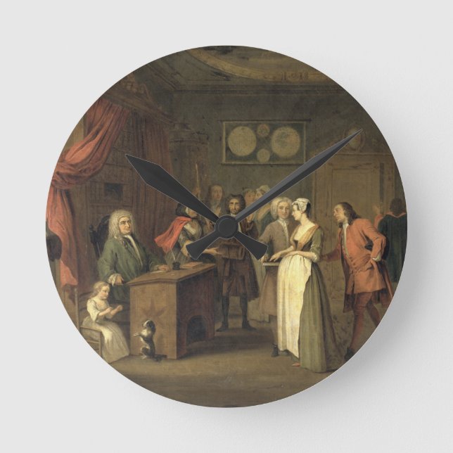 Reloj Redondo Mediano The Denunciation (oil on canvas) (Anverso)