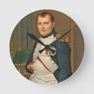 Reloj Redondo Mediano The Emperor Napoleon in His Study at the Tuileries