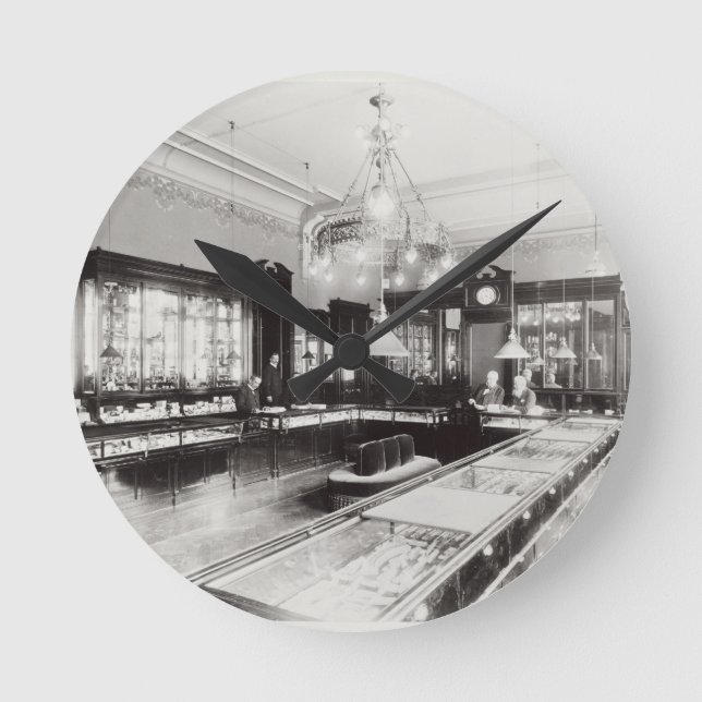 Reloj Redondo Mediano The Faberge Emporium (b/w photo) (Anverso)