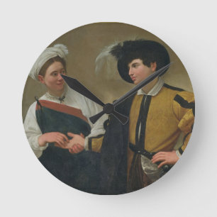 Reloj Redondo Mediano The Fortune Teller (La Buona Ventura), c.1594