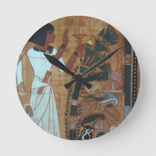 Reloj Redondo Mediano The Fumigation of Osiris, page from the Book of th