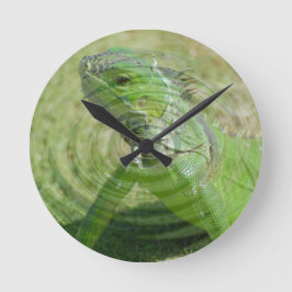 Reloj Redondo Mediano The Green Iguana
