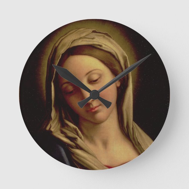 Reloj Redondo Mediano The Madonna (Anverso)