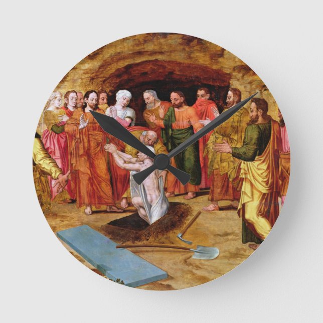 Reloj Redondo Mediano The Raising of Lazarus (Anverso)