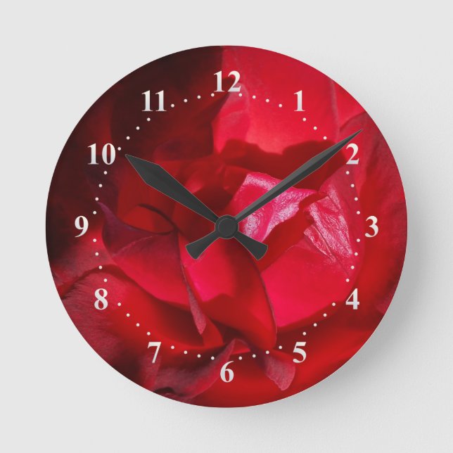 Reloj Redondo Mediano The red of autumn (Anverso)