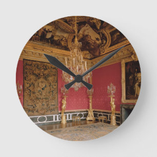 Reloj Redondo Mediano The Salon d'Apollon (Apollo Room) with tapestries