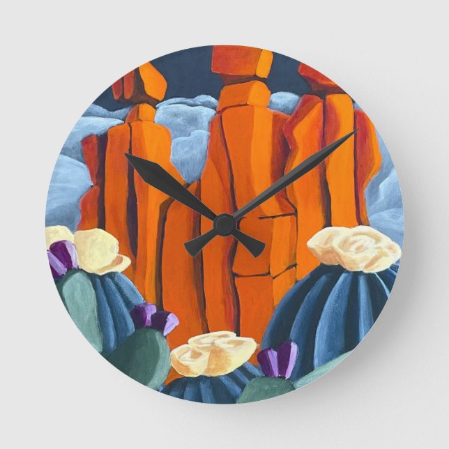 Reloj Redondo Mediano The Three Gossips  (Anverso)