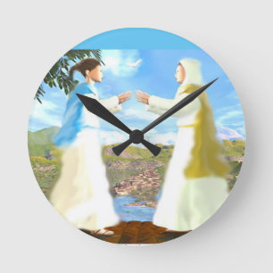 Reloj Redondo Mediano The Visitation