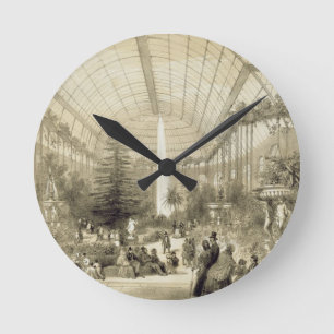 Reloj Redondo Mediano The Winter Garden, published by Auguste Bry (litho