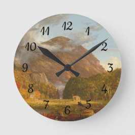 Reloj Redondo Mediano Thomas Cole Vista del paso de la montaña