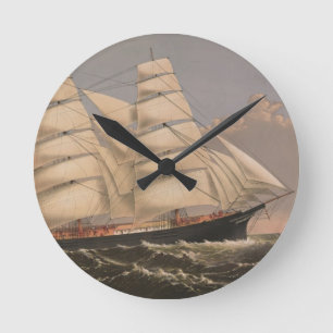 Reloj Redondo Mediano Three Brothers Ship