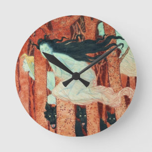 Reloj Redondo Mediano Three Women and Three Wolves (w/c)