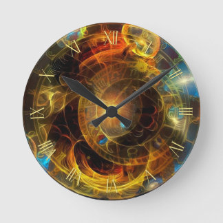 Reloj Redondo Mediano Tiempo astronómico