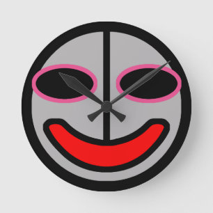 Reloj Redondo Mediano Tiempo Dada que viaja Manga extranjero Clupkitz