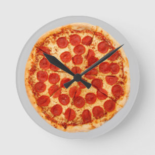 Reloj Redondo Mediano ¡tiempo de la pizza!