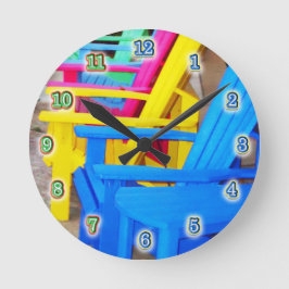 Reloj Redondo Mediano Tiempo de relajarse