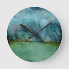 Reloj Redondo Mediano Tiempo de tormenta