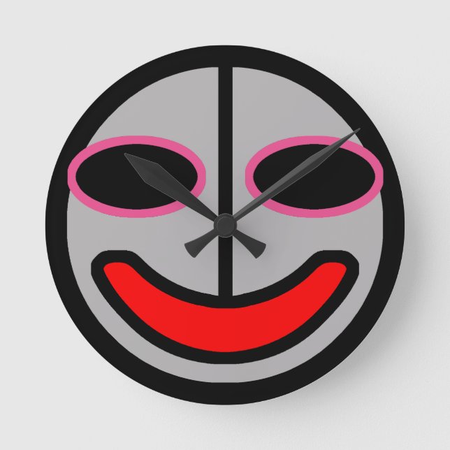 Reloj Redondo Mediano Tiempo viajando Dada Alien Manga Clupkitz (Anverso)