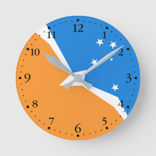 Reloj Redondo Mediano Tierra del Fuego