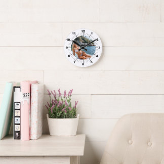 Reloj Redondo Mediano TIME! ⏰ Custom Wall Clock – Add Your Design
