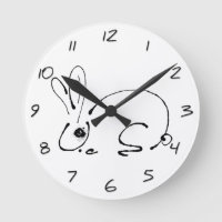 Tinta original de conejo dibujando año chino cumpl